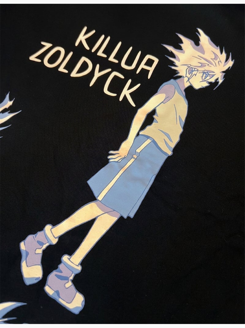 T-shirt Hunter x Hunter Killua Electricity - Regular Noir - Kiabi