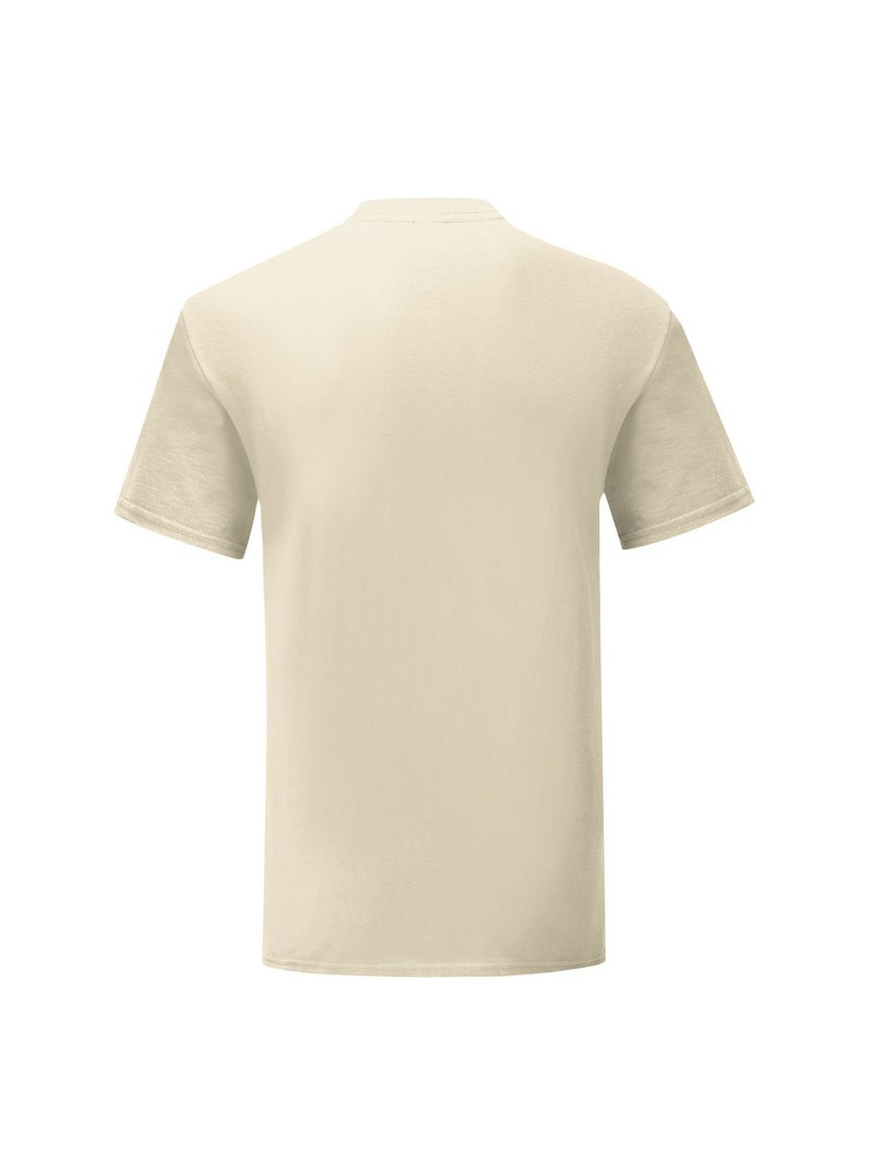 T-shirt iconic - fruit of the loom Blanc Beige - Kiabi