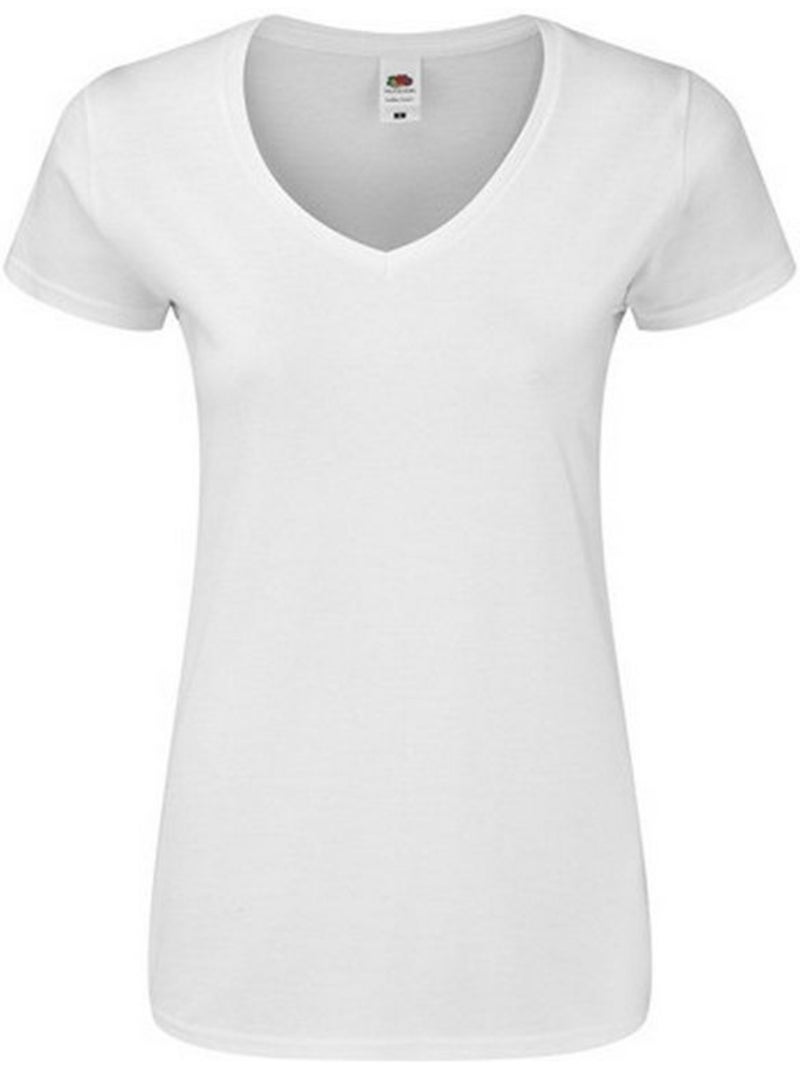 T-shirt ICONIC - Fruit of the Loom Blanc - Kiabi
