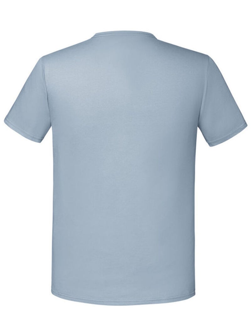 T-shirt iconic - fruit of the loom Bleu clair - Kiabi