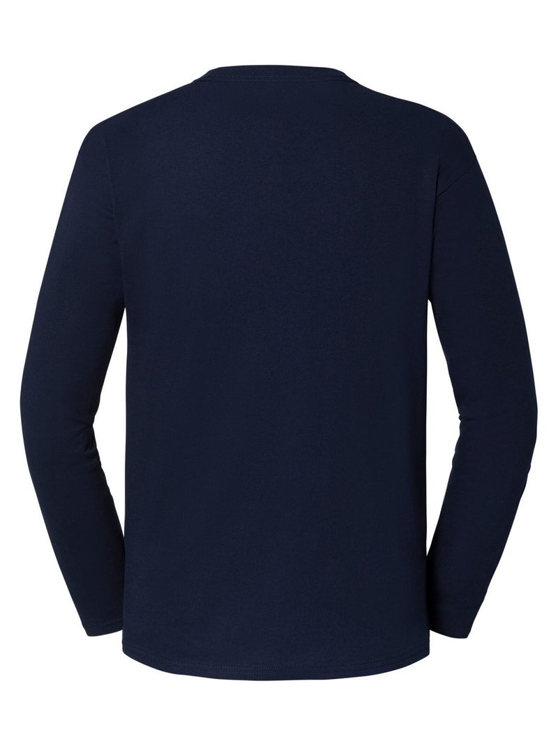 T-shirt iconic - fruit of the loom Bleu nuit - Kiabi