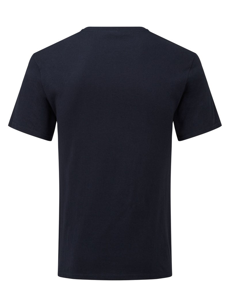 T-shirt iconic - fruit of the loom Bleu nuit - Kiabi