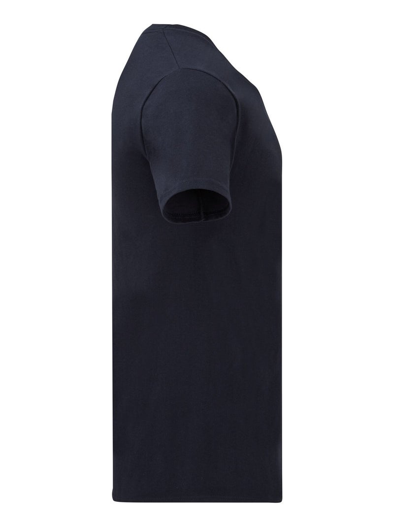 T-shirt iconic - fruit of the loom Bleu nuit - Kiabi
