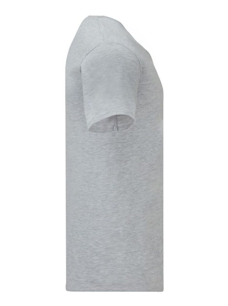 T-shirt iconic - fruit of the loom Gris chiné - Kiabi