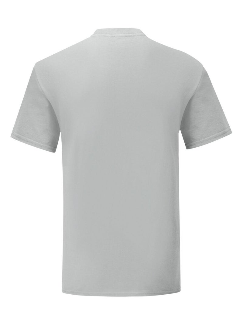 T-shirt iconic - fruit of the loom Gris clair - Kiabi