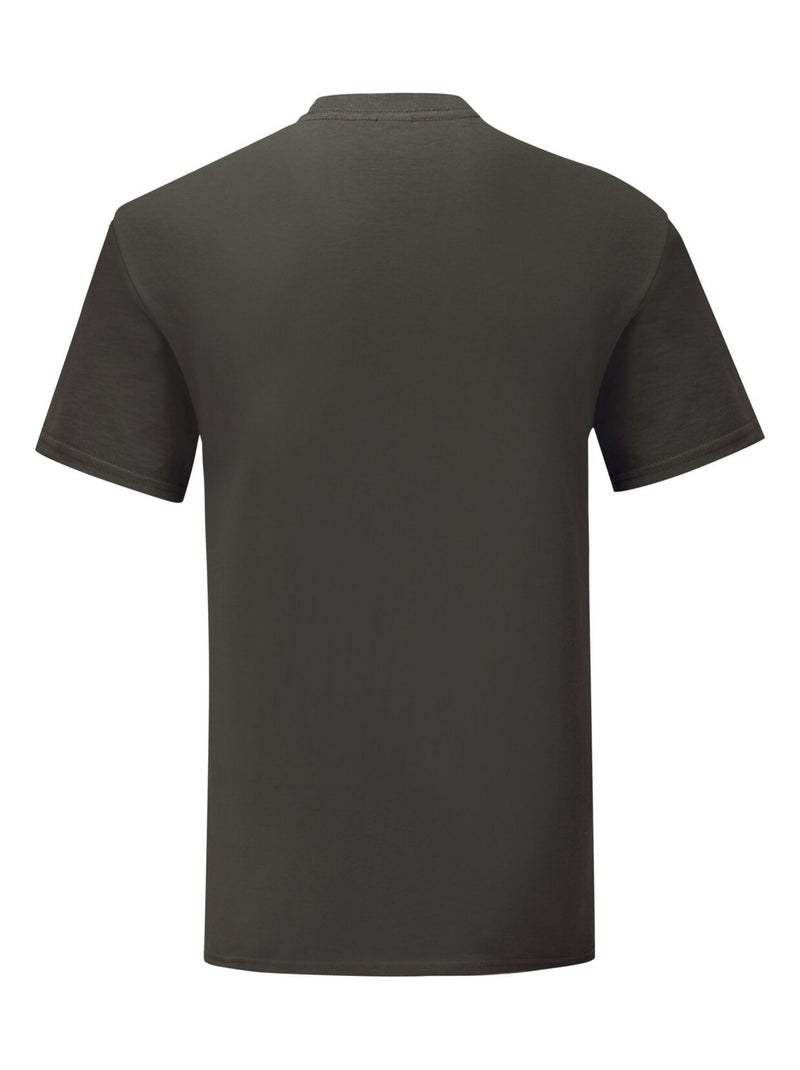 T-shirt iconic - fruit of the loom Gris foncé - Kiabi