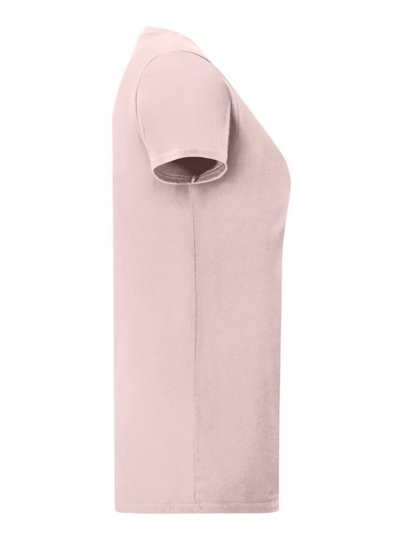 T-shirt iconic - fruit of the loom Rose pâle - Kiabi