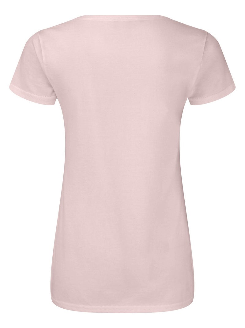 T-shirt iconic - fruit of the loom Rose pâle - Kiabi