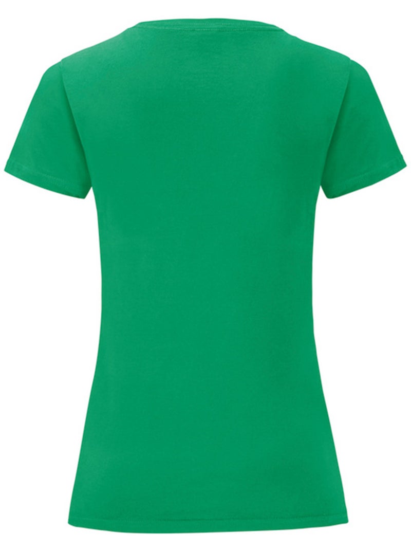 T-shirt iconic - fruit of the loom Vert émeraude - Kiabi