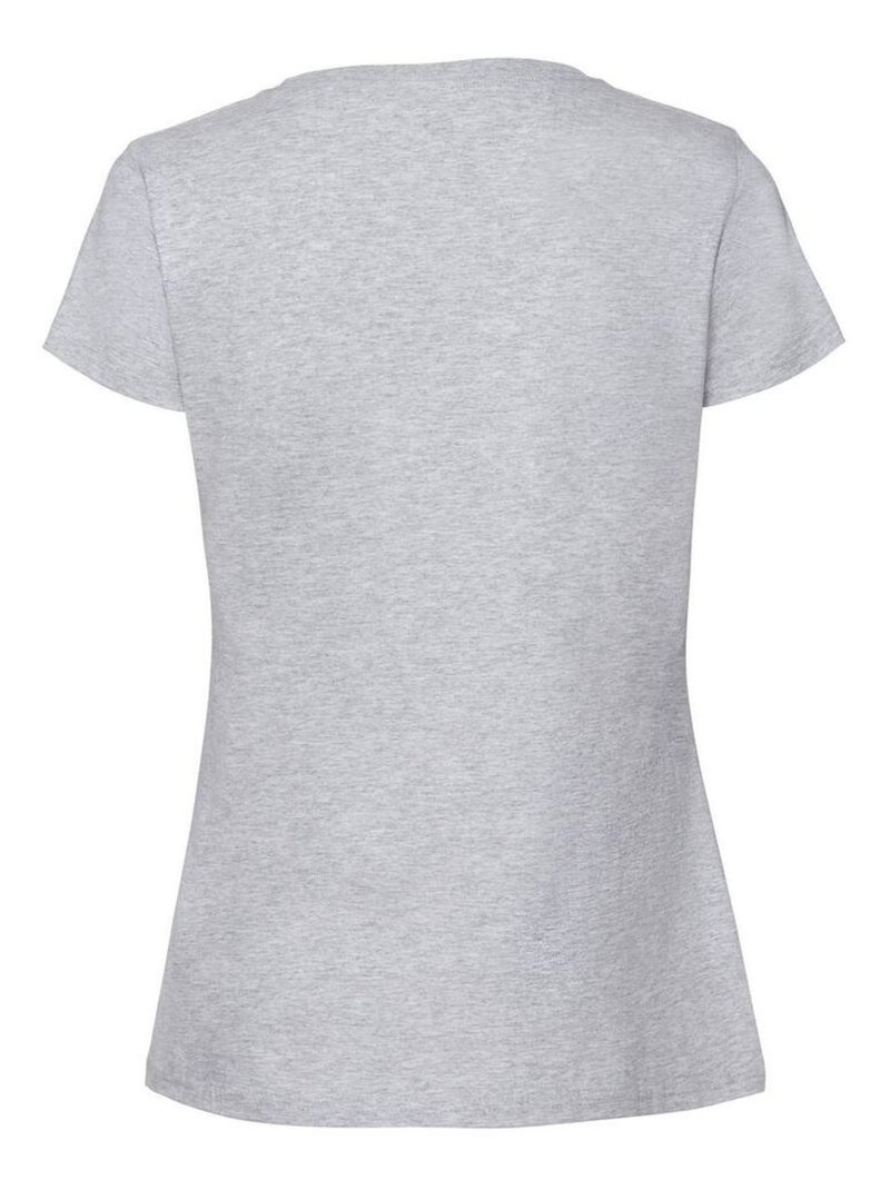 T-shirt iconic premium - fruit of the loom Gris - Kiabi