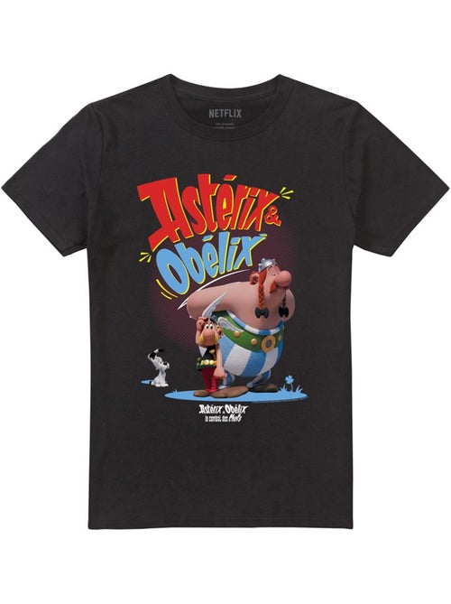 T-shirt idefix together - asterix (astérix, idéfix, obélix) - Kiabi