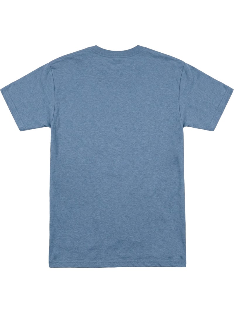 T-shirt if god exists it´s me - rick et morty Bleu lavande - Kiabi