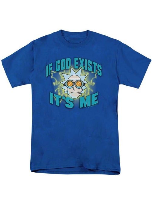 T-shirt if god exists it´s me - rick et morty - Kiabi T-shirt if god exists it´s me - rick et morty - Kiabi