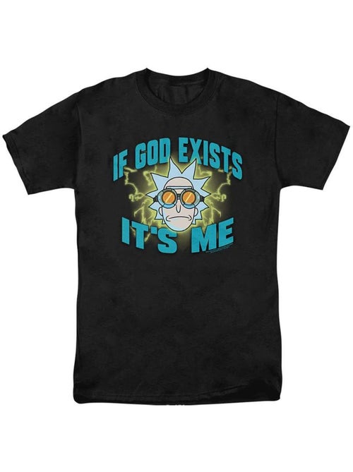 T-shirt if god exists it´s me - rick et morty - Kiabi T-shirt if god exists it´s me - rick et morty - Kiabi