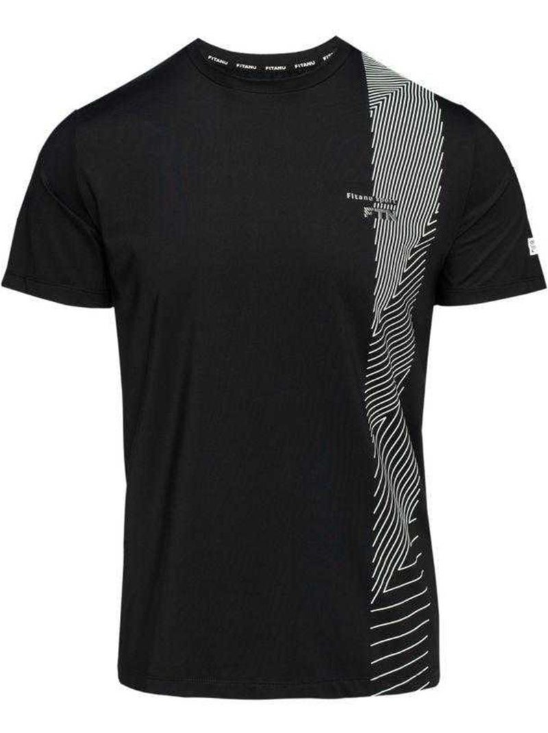 T-shirt igli - fitanu Noir - Kiabi