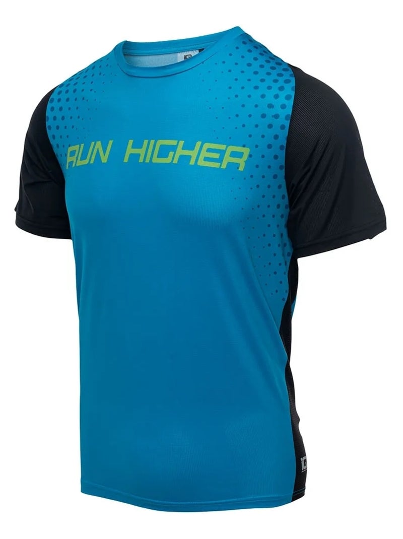 T-shirt ileno - iq Bleu fluo - Kiabi