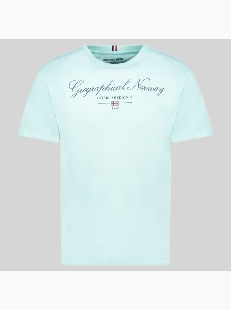 T-shirt illumine – geographical norway Menthe - Kiabi