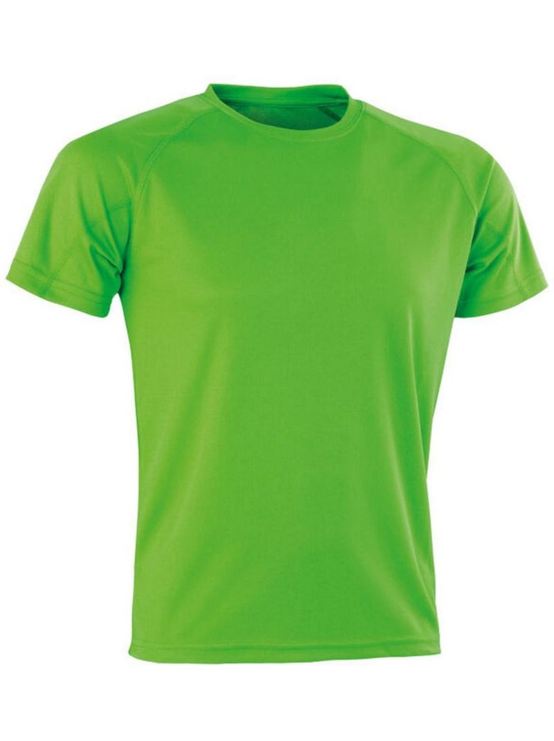 T-shirt impact aircool pour hommes - spiro Vert clair - Kiabi
