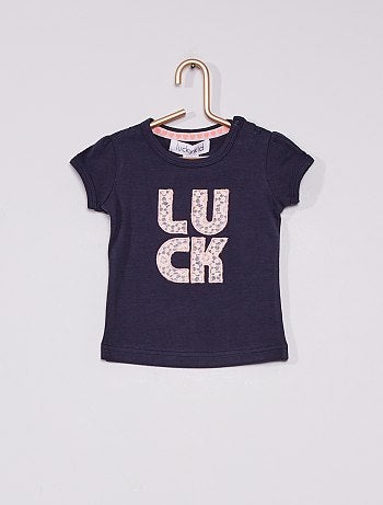 T-shirt impression broderie