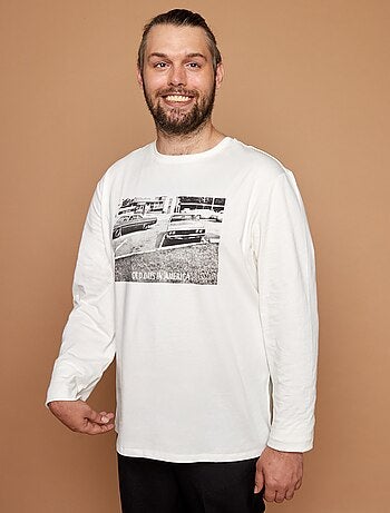 T-shirt imprimé - collection facile à enfiler