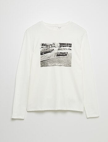 T-shirt imprimé - collection facile à enfiler