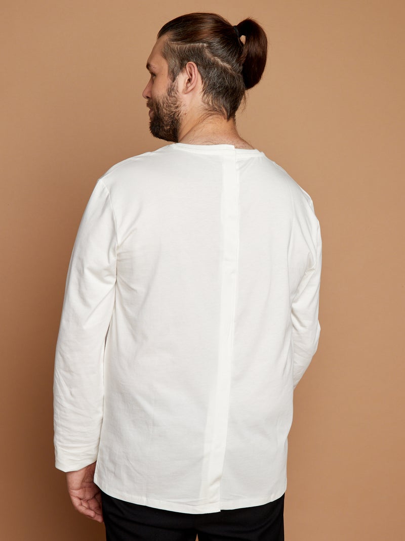 T-shirt imprimé - collection facile à enfiler Blanc - Kiabi