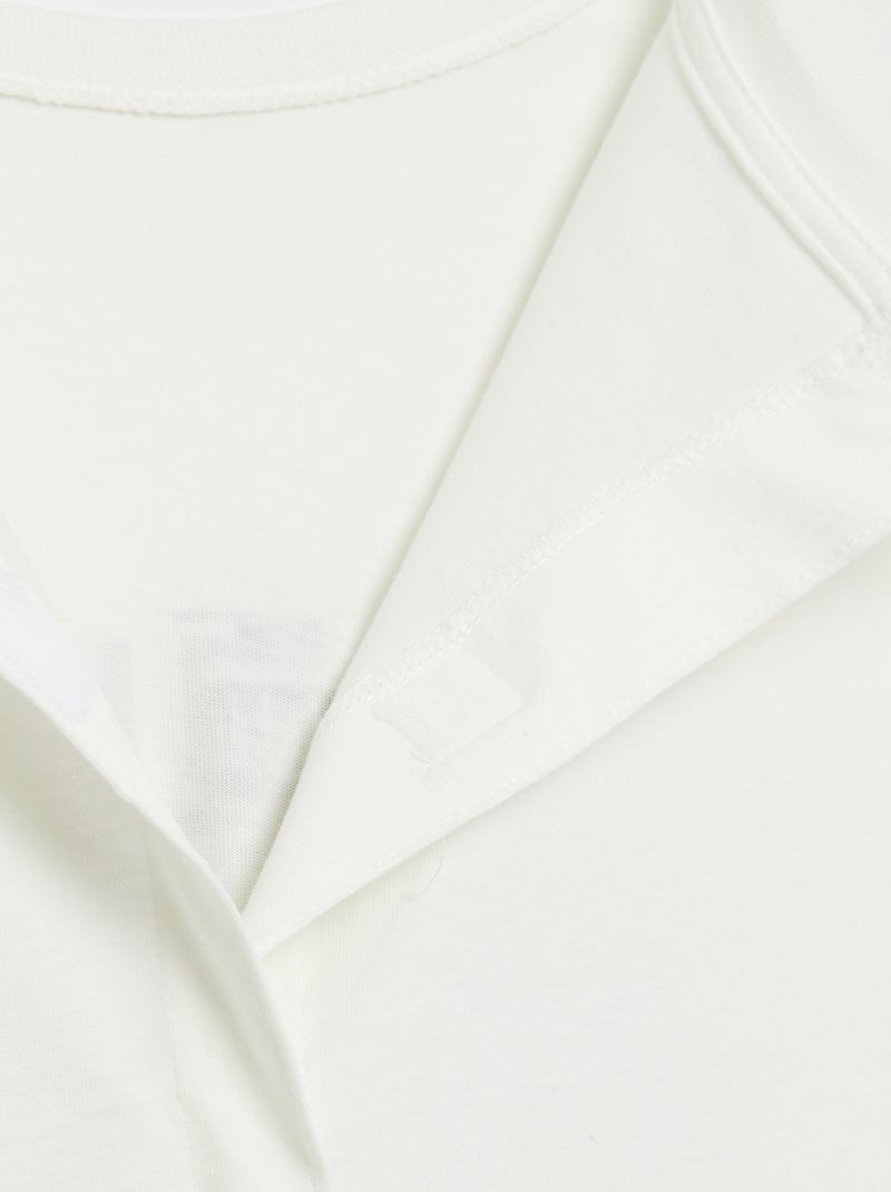 T-shirt imprimé - collection facile à enfiler Blanc - Kiabi