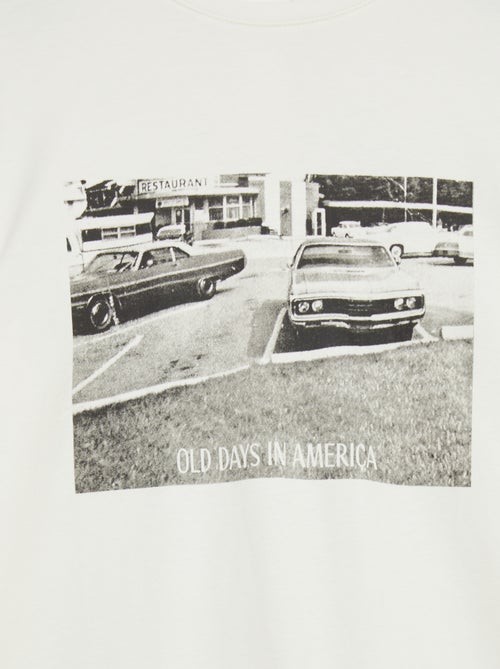 T-shirt imprimé - collection facile à enfiler - Kiabi