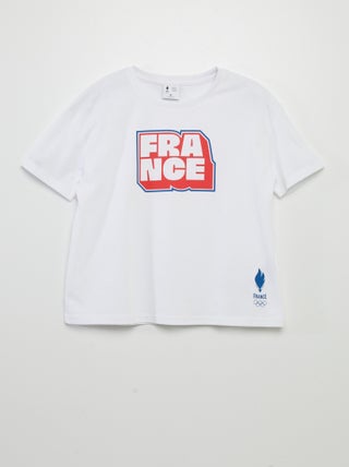 T-shirt imprimé - Equipe de France Olympique et Paralympique
