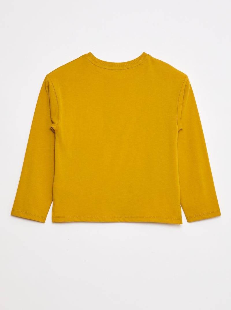 T-shirt imprimé - Grafik Edition Jaune - Kiabi