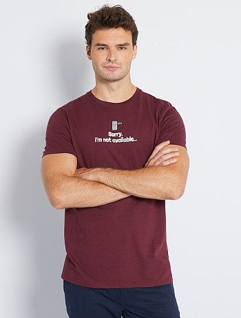 T-shirt imprimé +1m90