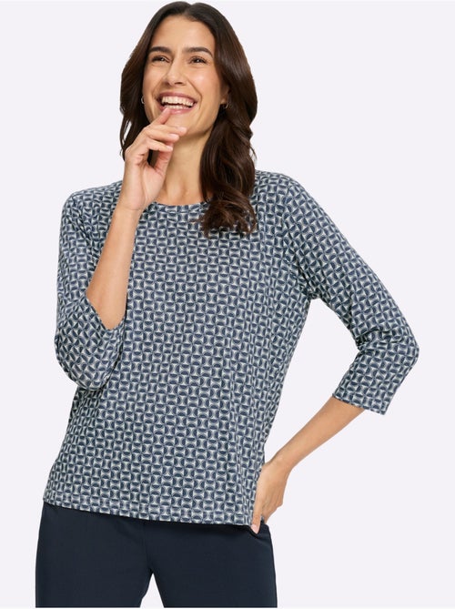 T-shirt Imprimé 50% Coton - Taille Standard - Witt - Kiabi