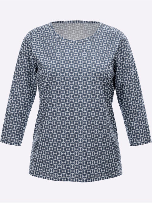 T-shirt Imprimé 50% Coton - Taille Standard - Witt - Kiabi