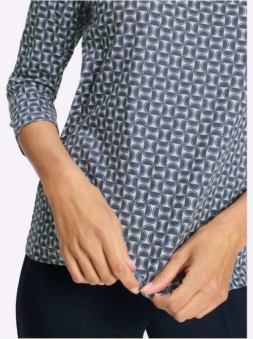 T-shirt Imprimé 50% Coton - Taille Standard - Witt - Kiabi