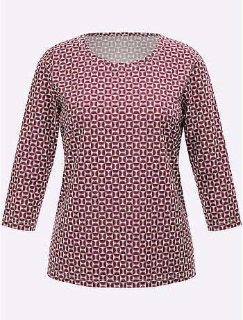 T-shirt imprimé 50% coton - taille standard - witt