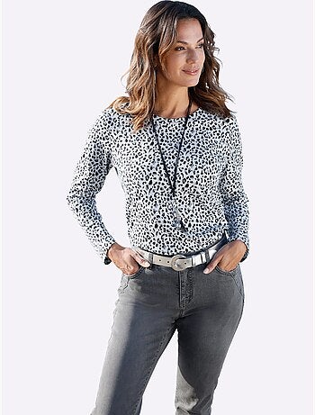 T-shirt imprimé 50% coton - taille standard - witt