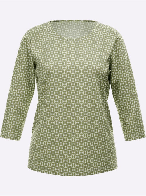 T-shirt Imprimé 50% Coton - Taille Standard - Witt - Kiabi