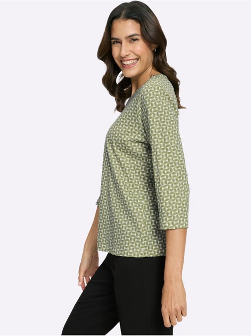 T-shirt Imprimé 50% Coton - Taille Standard - Witt - Kiabi