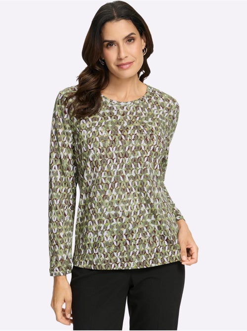 T-shirt imprimé 50% coton - taille standard - witt - Kiabi