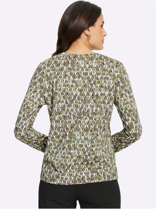 T-shirt imprimé 50% coton - taille standard - witt - Kiabi