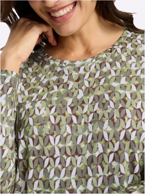 T-shirt imprimé 50% coton - taille standard - witt - Kiabi