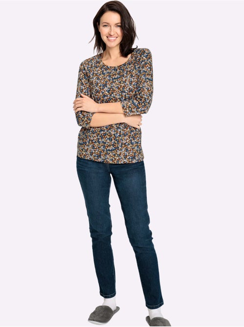 T-shirt Imprimé 50% Coton Et 50% Modal - Taille Standard - Witt - Kiabi T-shirt Imprimé 50% Coton Et 50% Modal - Taille Standard - Witt - Kiabi