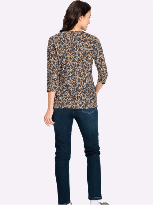 T-shirt Imprimé 50% Coton Et 50% Modal - Taille Standard - Witt - Kiabi T-shirt Imprimé 50% Coton Et 50% Modal - Taille Standard - Witt - Kiabi