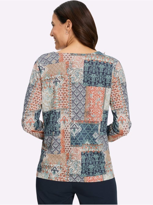 T-shirt Imprimé 50% Coton Et 50% Modal - Taille Standard - Witt - Kiabi