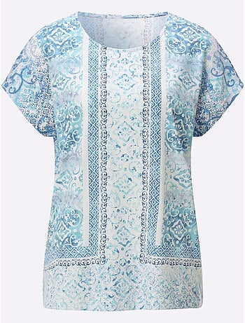 T-shirt Imprimé 50% Modal - Taille Standard - Witt