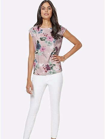 T-shirt Imprimé 50% Modal - Taille Standard - Witt