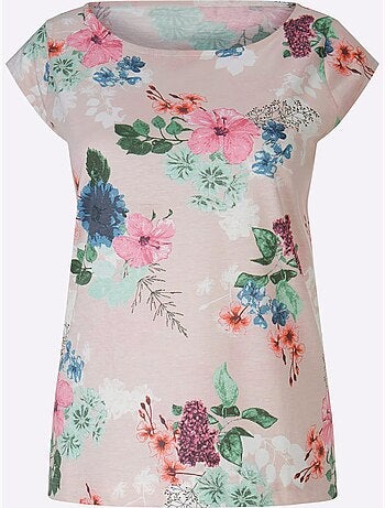 T-shirt Imprimé 50% Modal - Taille Standard - Witt