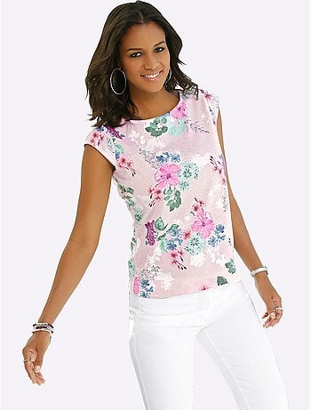 T-shirt Imprimé 50% Modal - Taille Standard - Witt