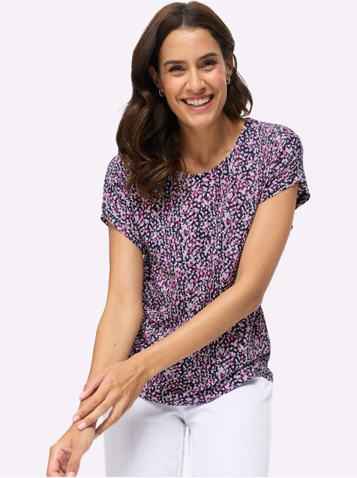 T-shirt Imprimé 95% Viscose (ecovero) - Taille Standard - Witt - Kiabi