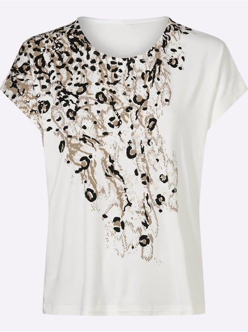 T-shirt Imprimé 95% Viscose (ecovero) - Taille Standard - Witt - Kiabi